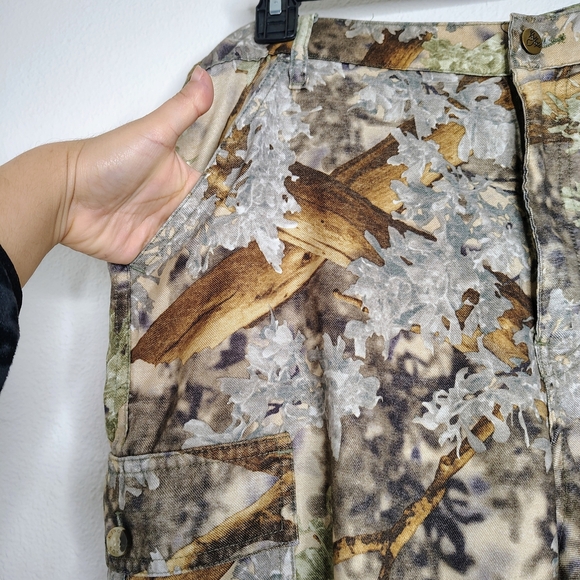 Kings Shadow Camo Hunting Camouflage Cargo Pants Sz 36 - Picture 4 of 15
